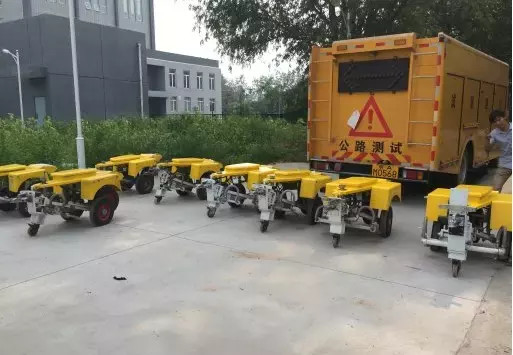 B040 surface friction assessment Continuous Friction Coefficient Tester Runway SFT road surface friction coefficient tes