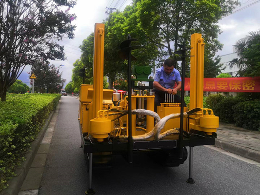 Hydraulic roller dutch rawler type CPT vehicle hydraulic static cone penetrometer (150Kn/200Kn ) with CPTU