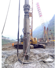 Vibroflot Equipment Method of Vibrating Infusion (referred vibroflotation)