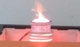 JXG-15 Small induction platinum melting furnace