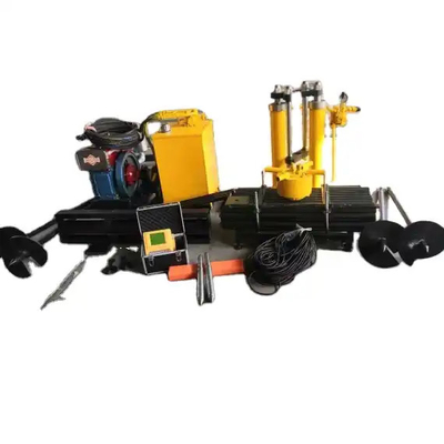 50KN Hydraulic portable Field use soil static sounding(static cone penetration test) equipment