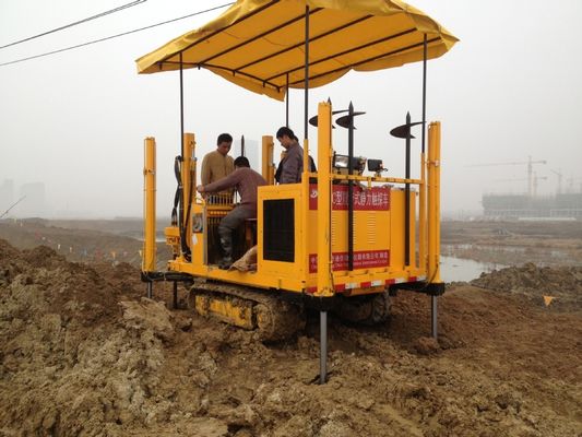 CPT truck rig for Hydraulic Static Cone Penetrometer Crawler Type Cpt Vehicle Cone Penetration test Truck