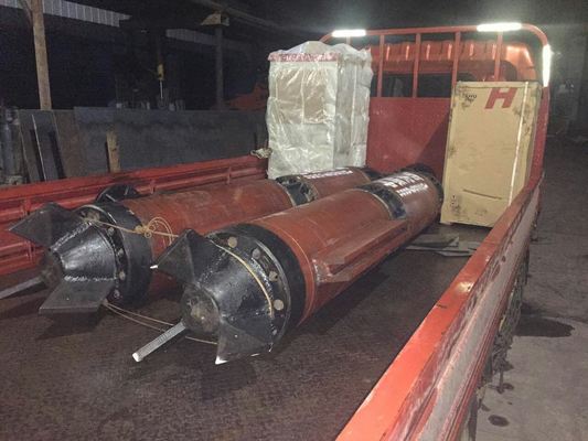 High power 75 kW vibroflotation device for vibro replacement stone column pile