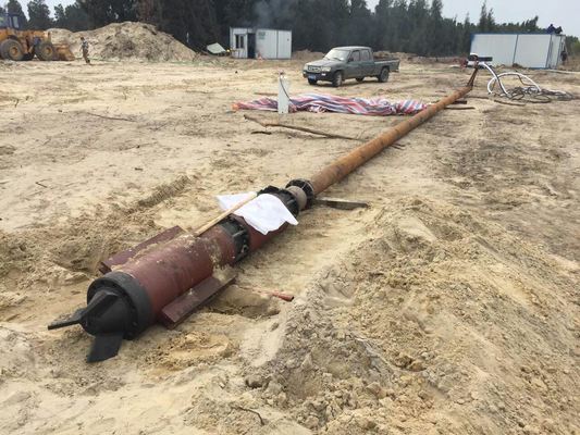 High power 75 kW vibroflotation device for vibro replacement stone column pile