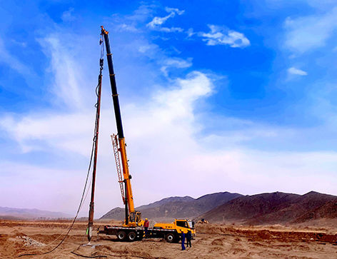 ZCQ100 Vibration Compaction Advanced Construction Equipments For Vibro Compaction Ground Improvement