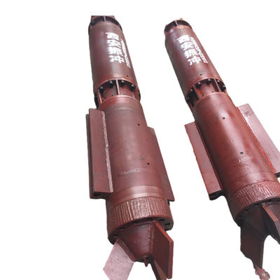 Electrical 55 kW vibroflotation device for strengthen the foundation of shear capacity by stone column pile