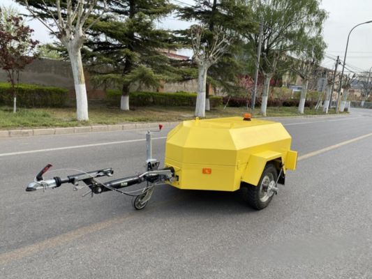 Pavement Surface Friction Tester Airport Pavement Trailer Type Continuous Friction Coefficient Tester