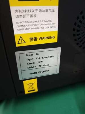 T6  XRF 0.03% precious metal gold purity tester for pawn shop