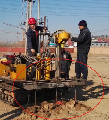 Soil Hydraulic Wheel Track Static Cone CPtu Penetrotaion Tester for Cone Tip Resistance and Side Wall Friction