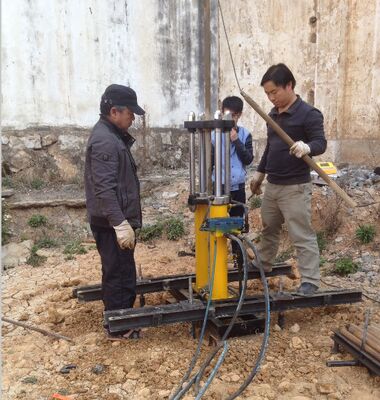 Soil Hydraulic Wheel Track Static Cone CPtu Penetrotaion Tester for Cone Tip Resistance and Side Wall Friction