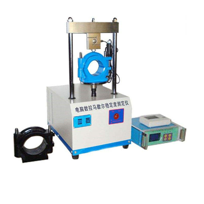 Automatic asphalt testing machine with electronic power load increase speed 50 mm per minute and pressure measuring range 30 to 50 KN