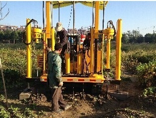 Hydraulic roller dutch rawler type CPT vehicle hydraulic static cone penetrometer (150Kn/200Kn ) with CPTU