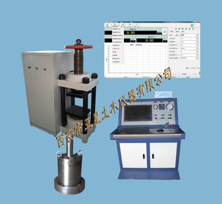 E024 Concrete triaxial tester for lab testing