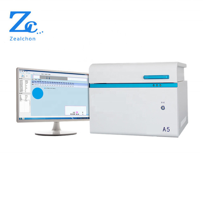 XF-A5 Precious metal analyzer Lab Gold Tester connecting to computer