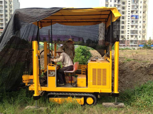Light model Hydraulic Static Cone Penetrometer CPT Vehicle Crawler Type Soil Crawler Type CPT 150Kn/200Kn Hydraulic Static Cone Penetrometer