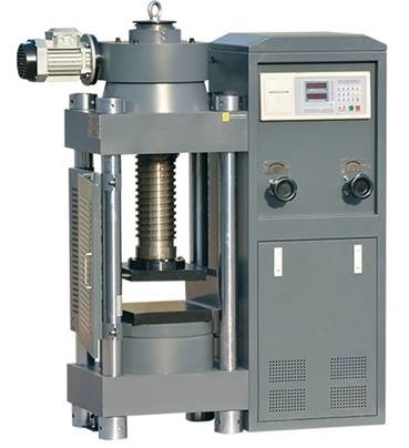 YES-D Series Digital Display Compression Testing Machine used for concrete and other material compression resist testing
