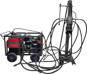 C50 Soil investigation core drilling rig and SPT Equipment for soil  testing machine in lab