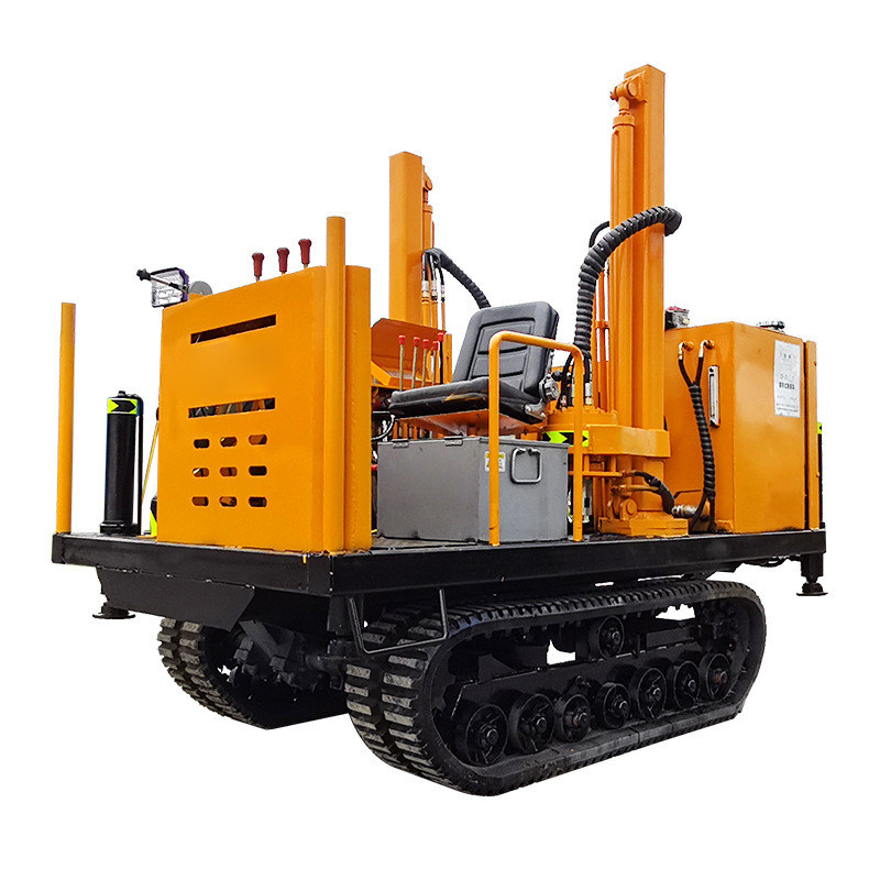Geological survey euipment CPT static cone penetrometer for crawler type  200kn for 50m depth