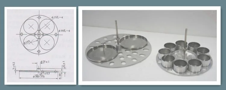 A14 Prueba de horno de película delgada rodante (RTFOT) de laboratorio de asfalto para máquinas de pruebas de laboratorio de materiales asfálticos