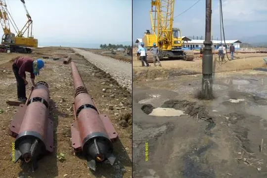 Zcq130 Compactación por vibración Equipos de construcción avanzados para la mejora del suelo de compactación Vibro