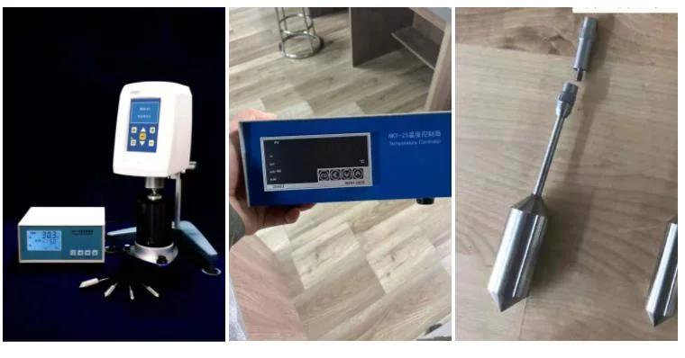 A21 Pantalla táctil LCD Asfalto viscómetro de rotación Brookfield con ASTM D4402 para prueba de viscómetro de rotación con potencia