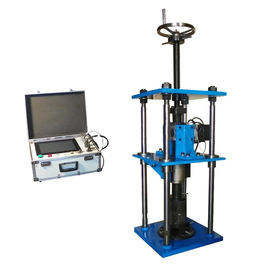 Instrumento de prueba automático de perforabilidad de roca para uso en laboratorio