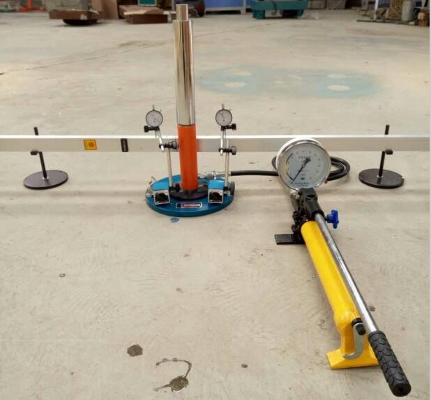 E37 Prueba de campo de suelo 50kn 100kn 300kn Probador de carga de placa de apoyo