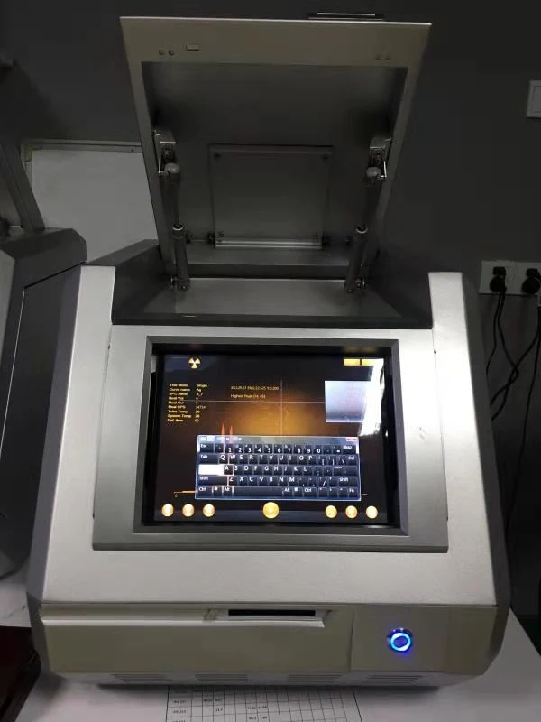 Exf9630 Espectrómetro de fluorescencia de rayos X de escritorio Xrf Máquina de prueba de oro para minerales metálicos
