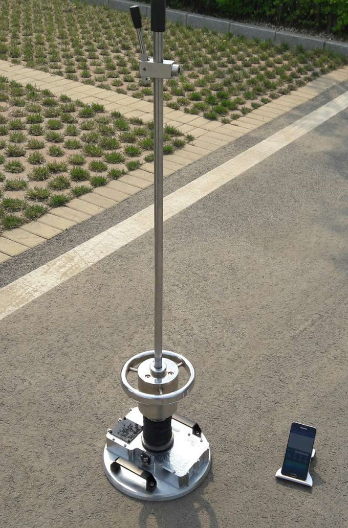 Peso en caída Deformación dinámica de deformación Modulo probador de luz de peso en caída deflectómetro