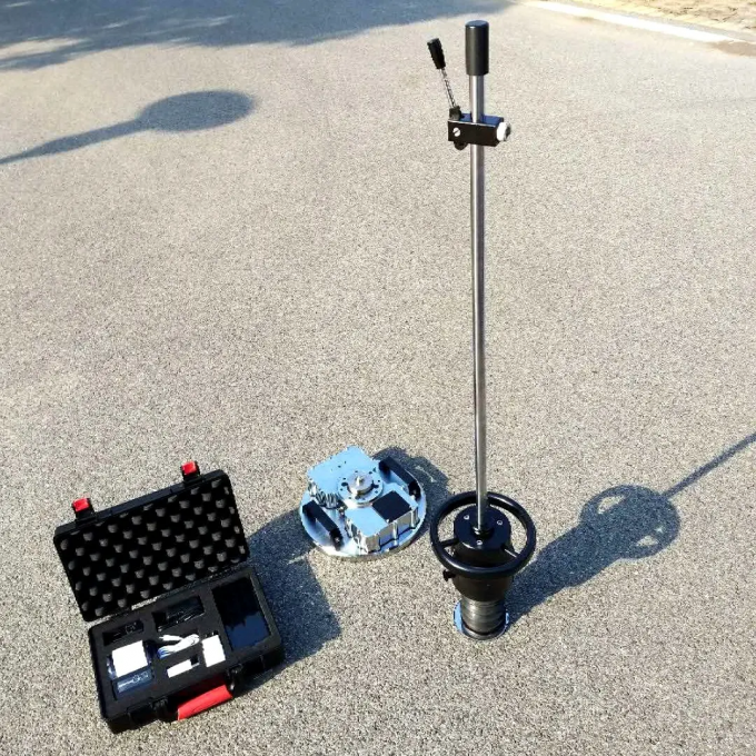 Peso en caída Deformación dinámica de deformación Modulo probador de luz de peso en caída deflectómetro