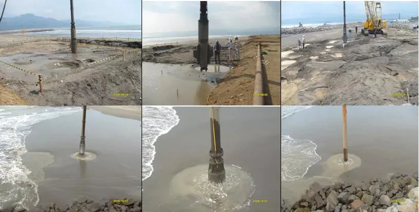 Zcq75 Equipo Vibroflot para la mejora del terreno de construcción