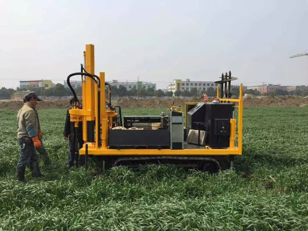 Máquina de anclaje CPT con penetrómetro estático de 150 kN/200 kN