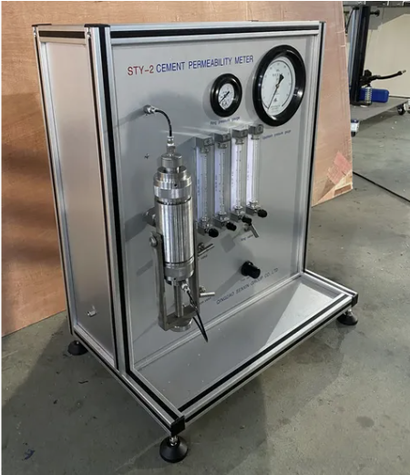Permeómetro líquido en estado estacionario para ensayo de núcleo y cemento