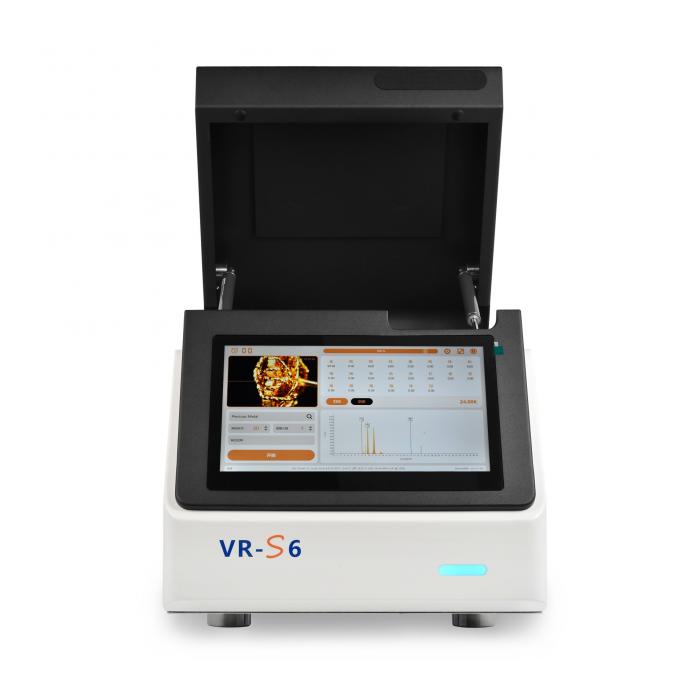S6 Máquina de prueba de joyas Espectrómetro de fluorescencia de rayos X XRF Analisador de oro