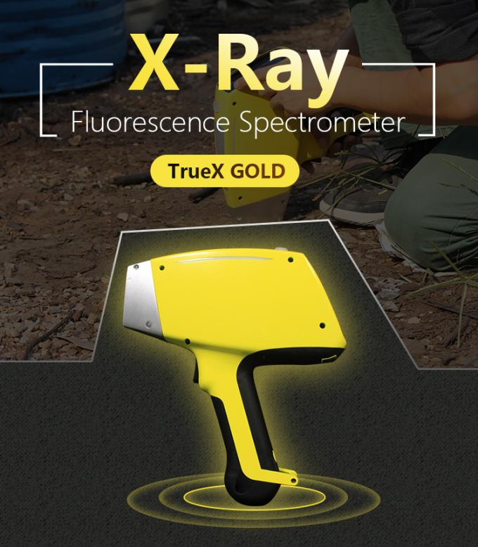 TuerX Precio económico Prueba de elementos metálicos Espectrómetro de fluorescencia de rayos X Analisador XRF de oro portátil